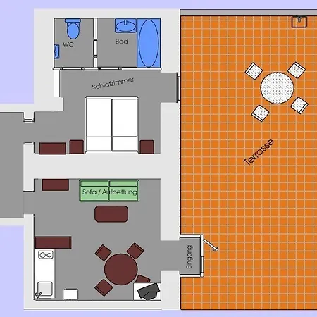 Appartamento Ferienwohnung-franziska-wuensche-wohnung-1 *